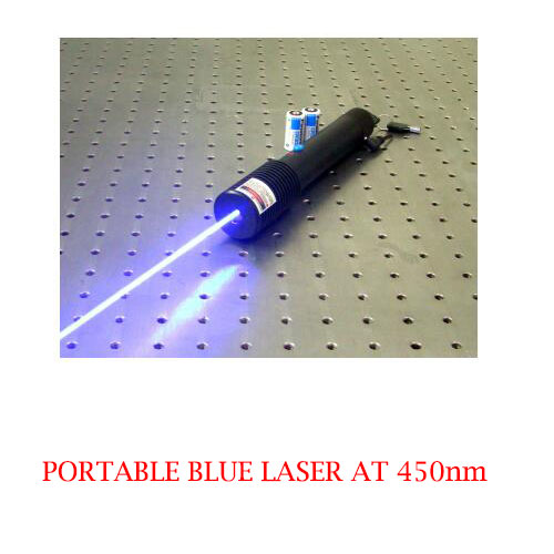 Small Size High Output Power 450nm Portable Blue Laser 5~50mW - Click Image to Close